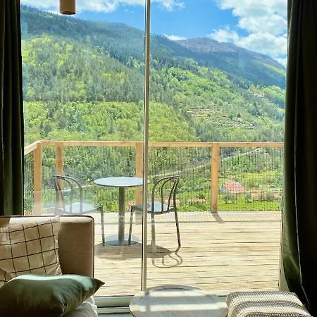Casa Raposa - Terrace Mountain View Деревянный коттедж Мантейгас