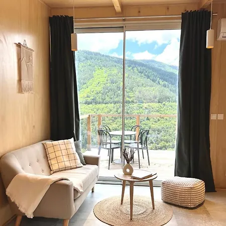 Casa Raposa - Terrace Mountain View Деревянный коттедж